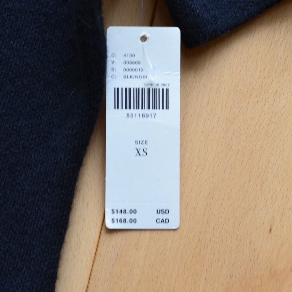 NWT Anthropologie The Nina Short-Sleeve Mock-Neck Mod Mini Dress Size XS - Picture 3 of 5